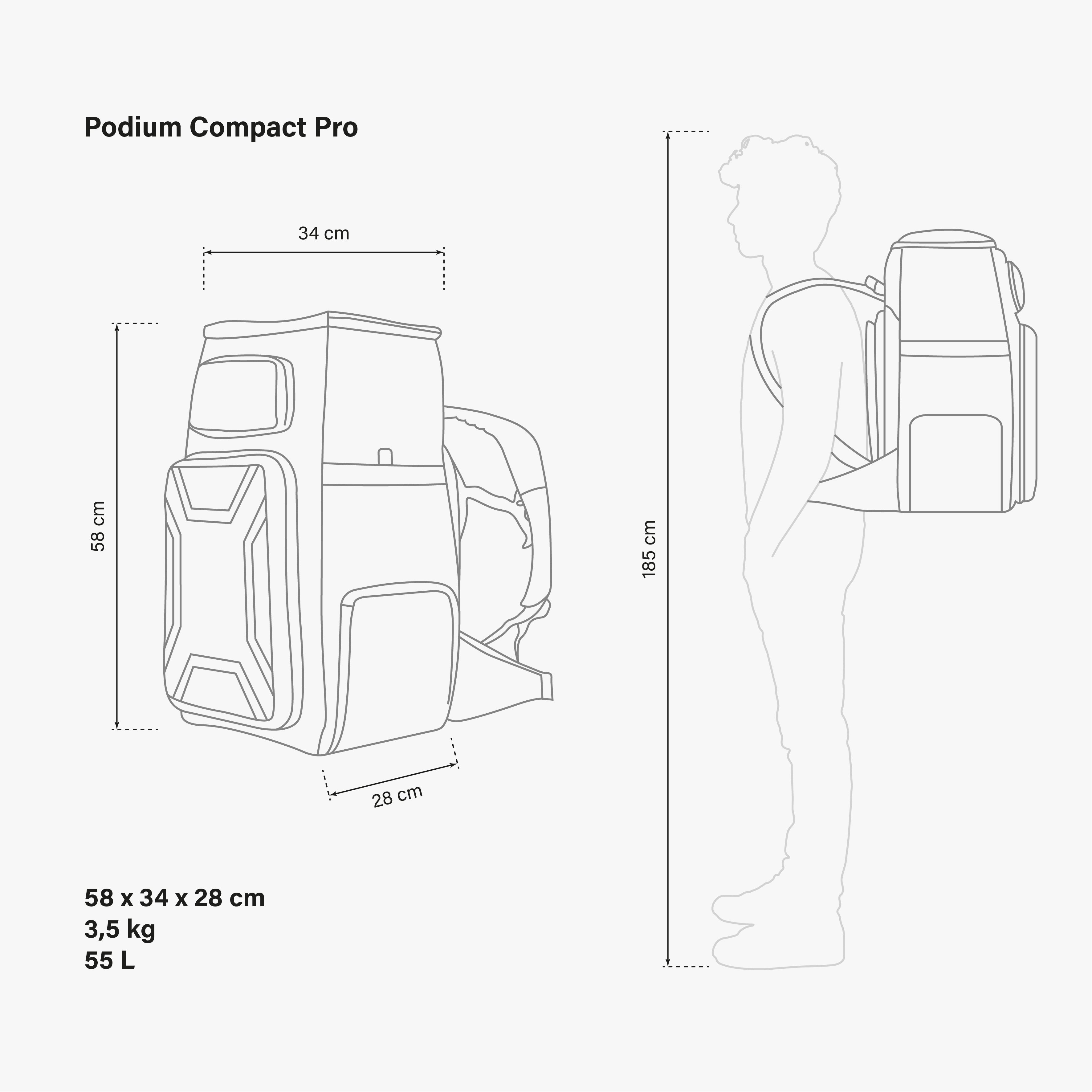 MOCHILA PODIUM COMPACT