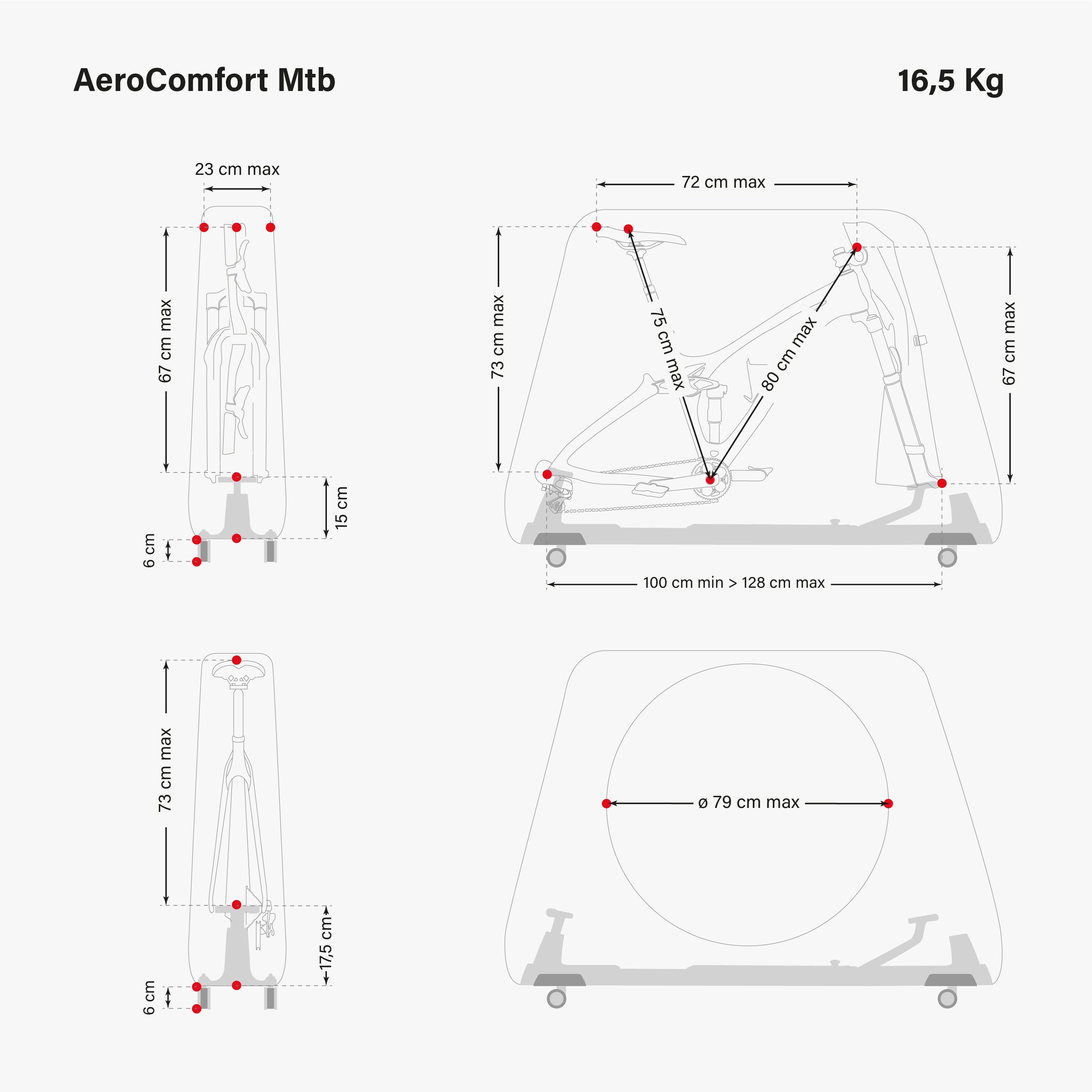 BOLSA PARA LLEVAR MTB AEROCOMFORT