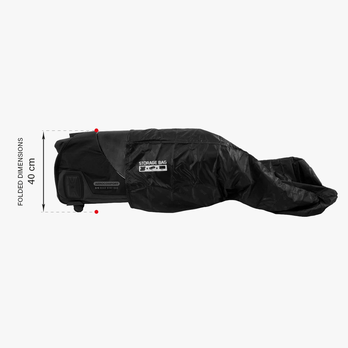 BOLSA PARA LLEVAR BICI DE CARRERA AEROCOMFORT 3.0