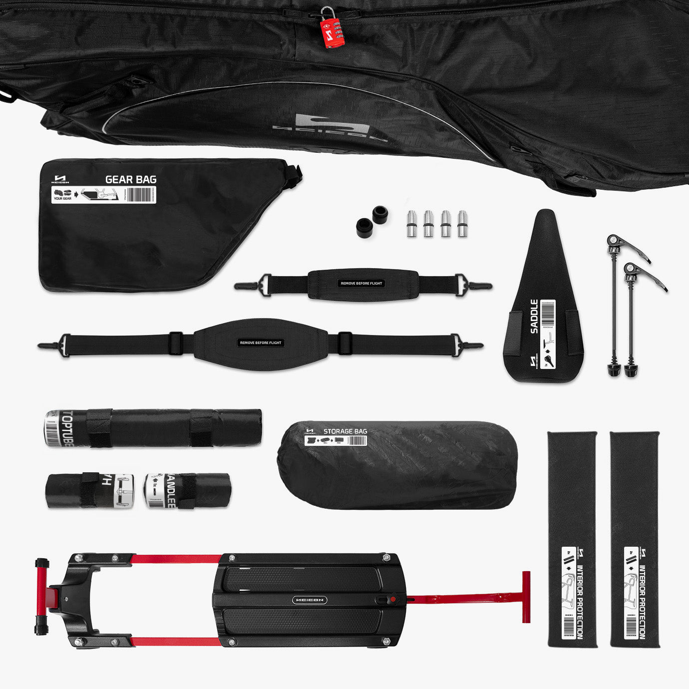 BOLSA PARA LLEVAR BICI DE CARRERA AEROCOMFORT 3.0