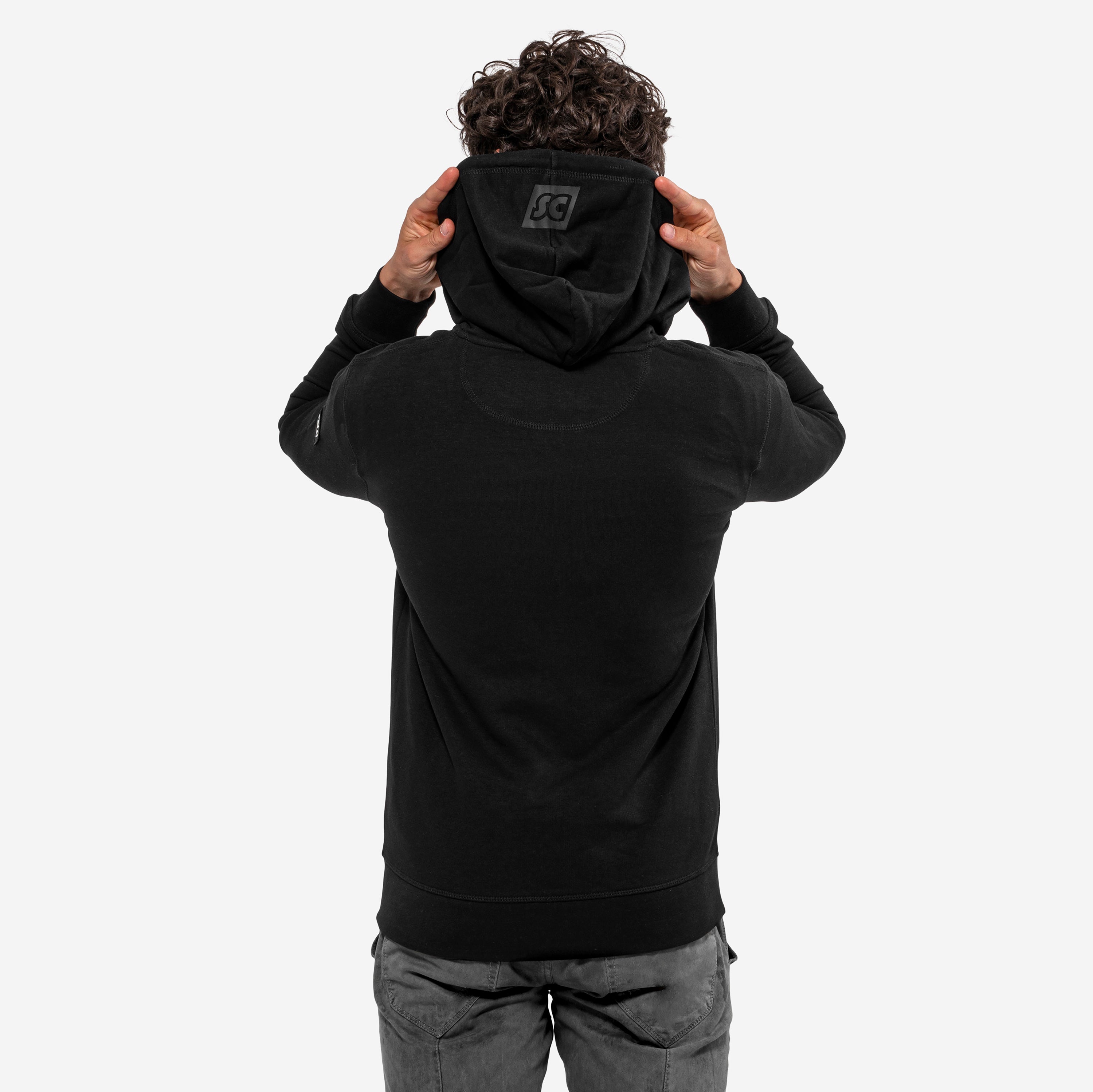 SUDADERA SQUADRA CON CAPUCHA Y CREMALLERA
