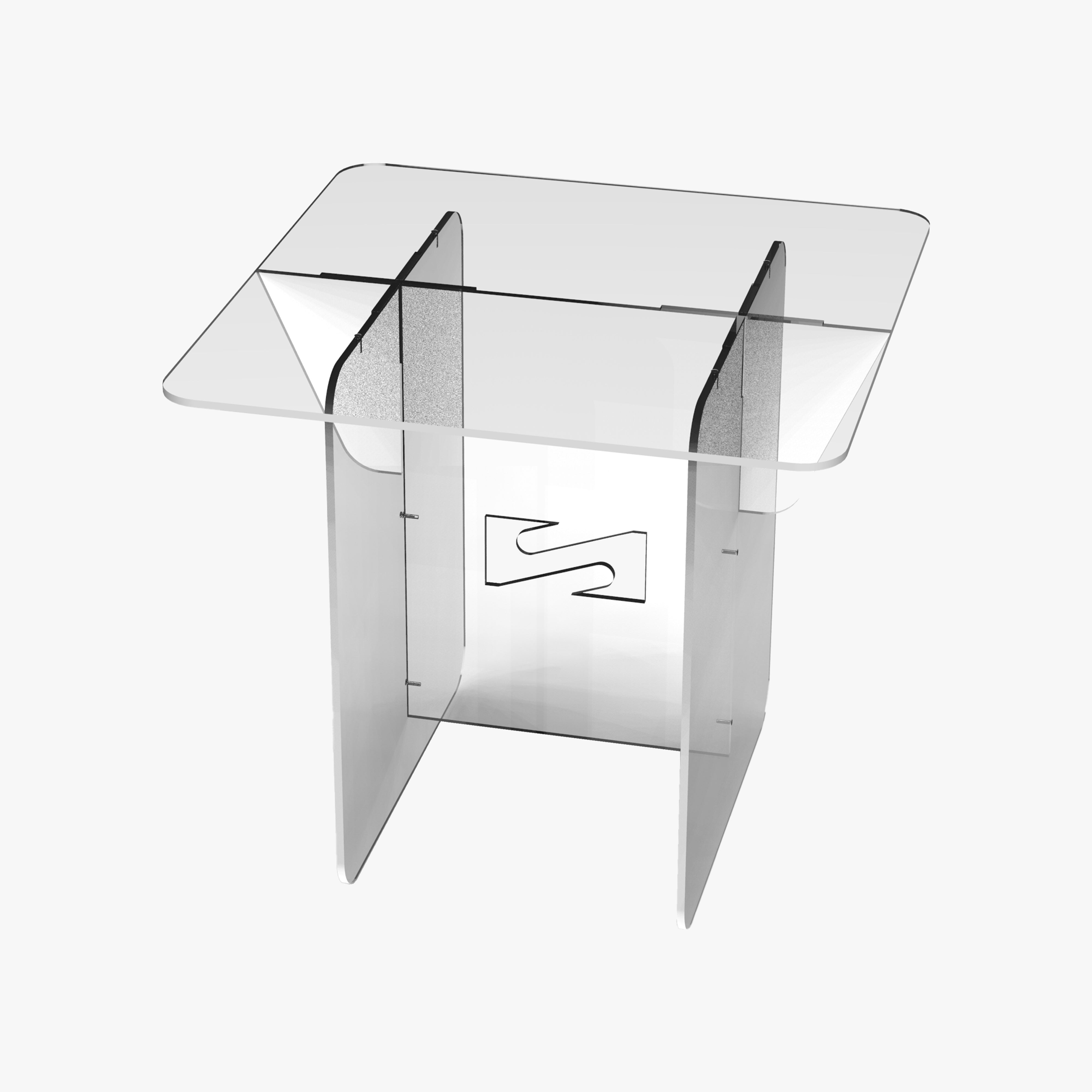MESA DE PLEXIGLÁS