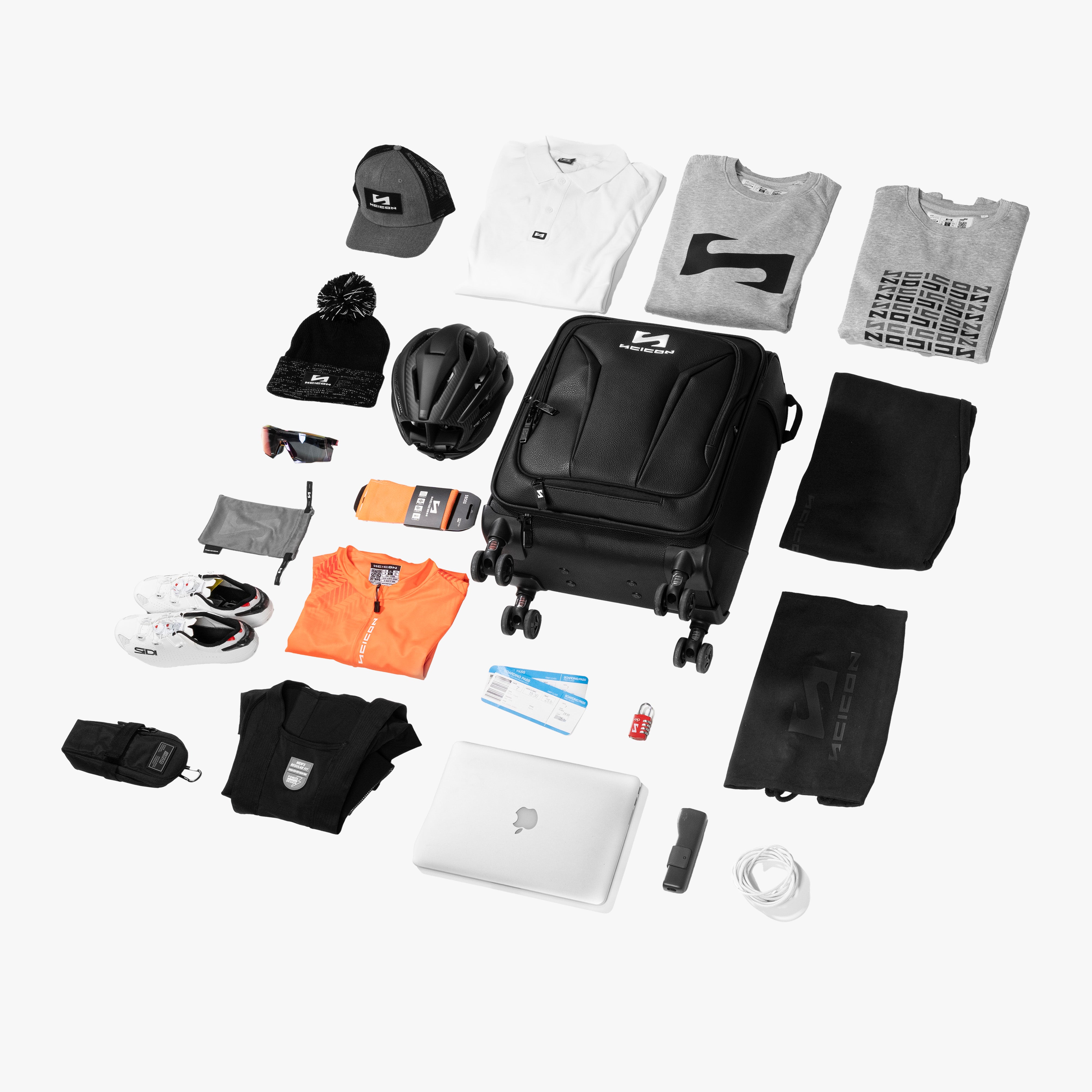 CABIN LUGGAGE 35L - 4WD - VEGAN LEATHER SYNERSKIN™