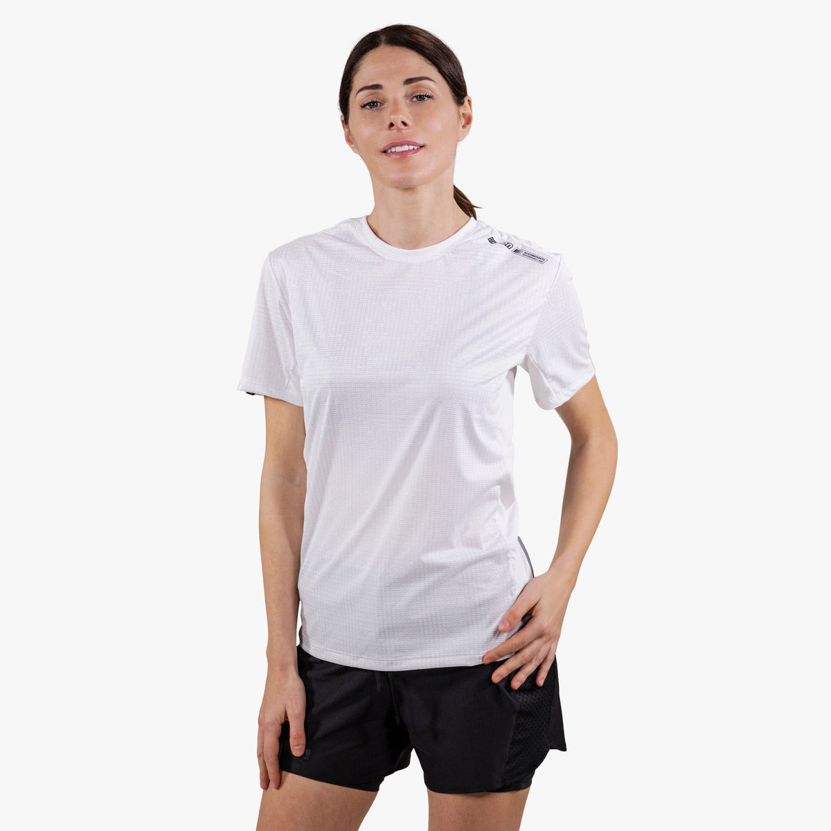 tech tshirt white