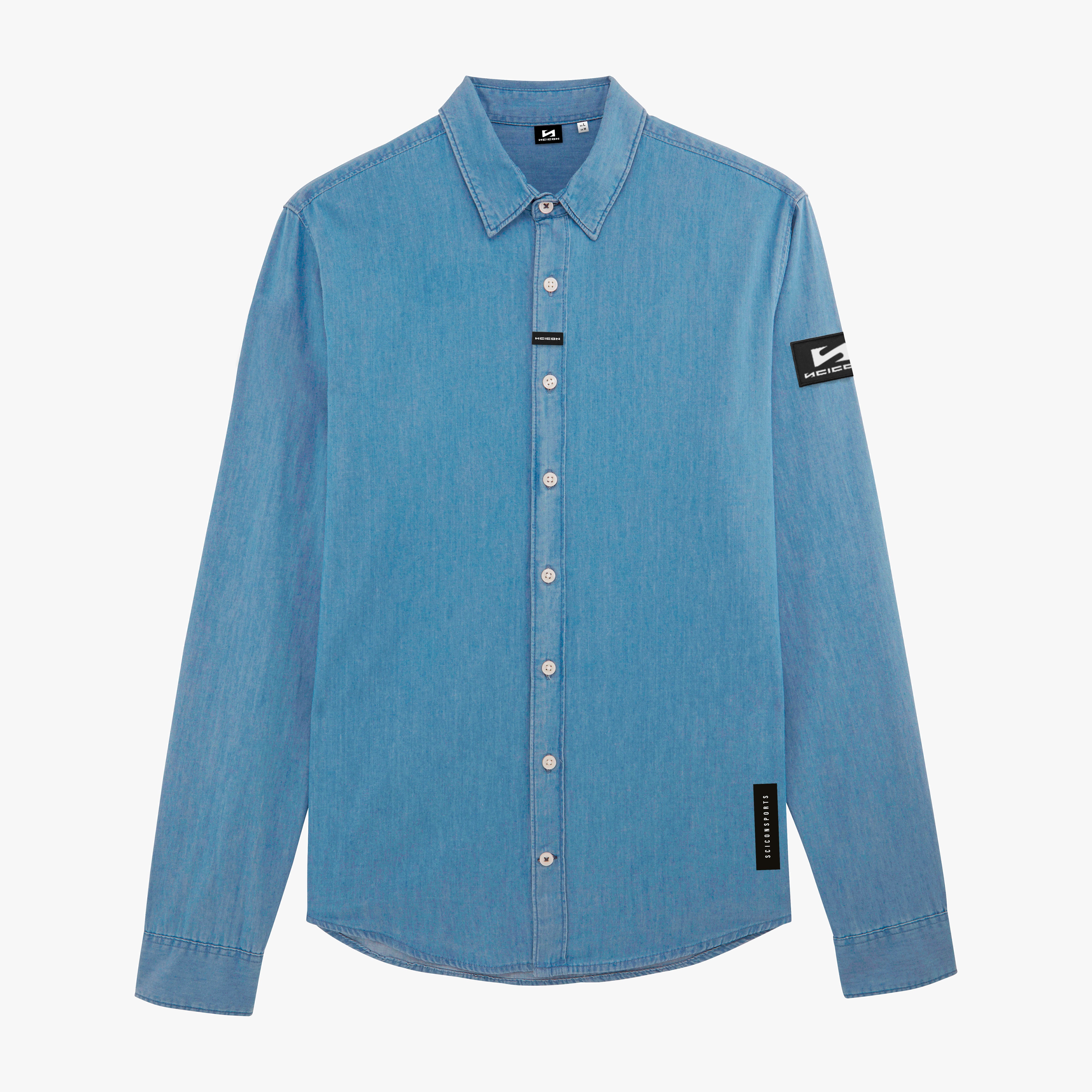 BLUE DENIM SHIRT - MEN