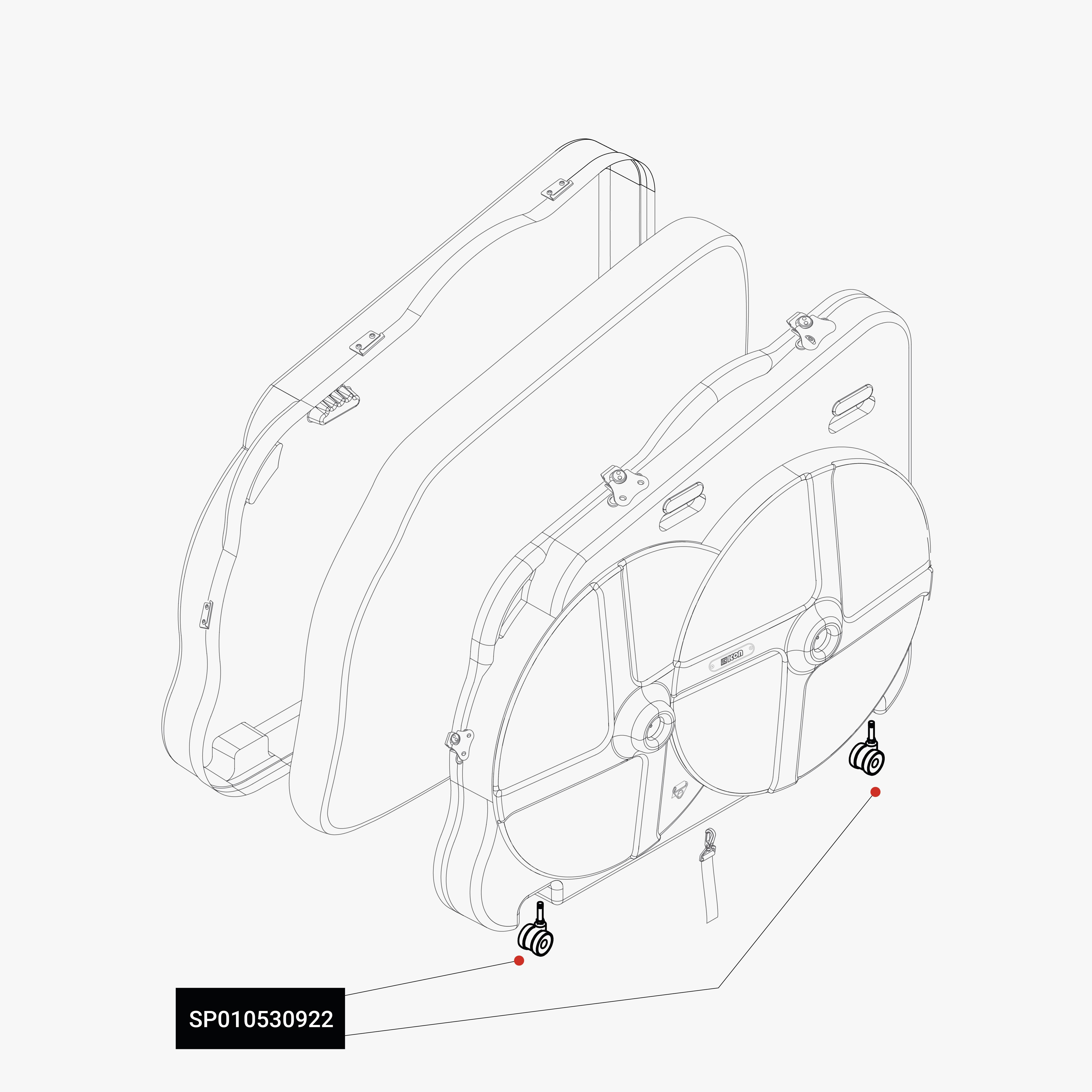 RUEDAS SILENT TWIN WHEEL SYSTEM X 4