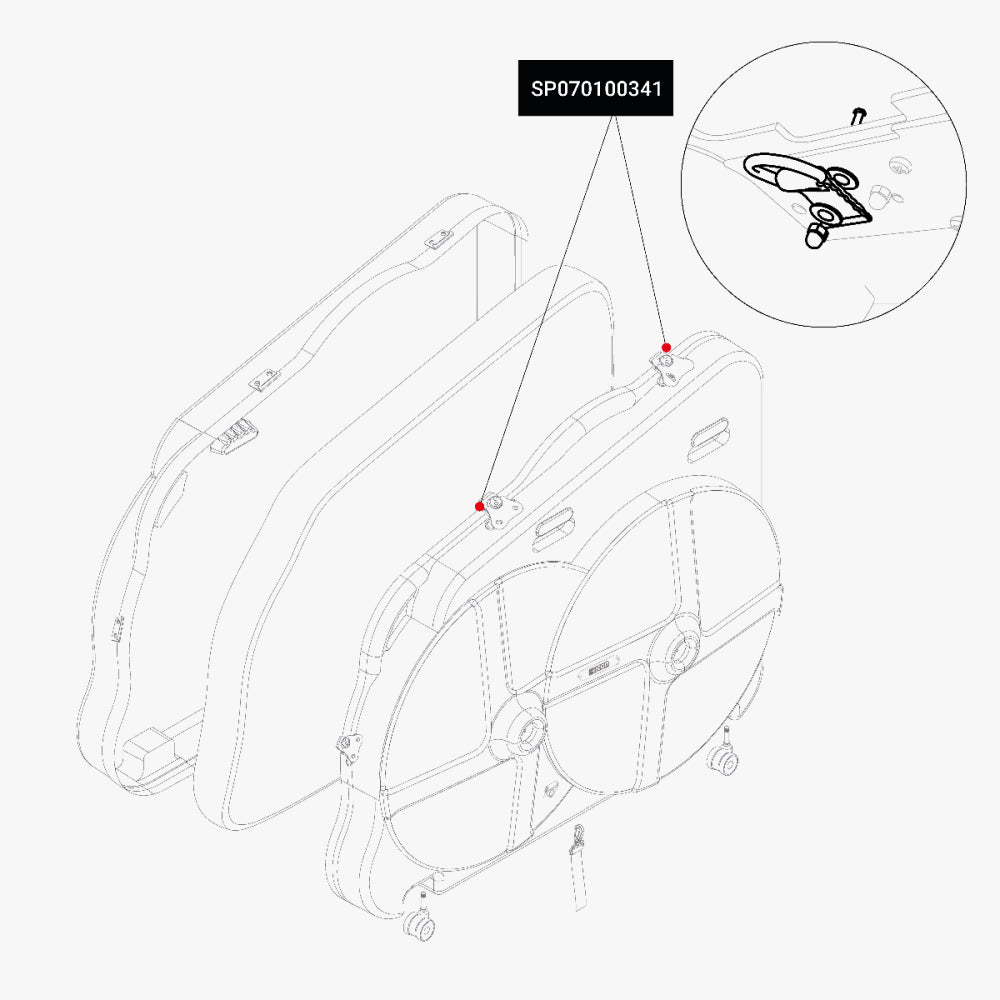 CONECTOR DE ANCLAJE CON ANILLO EN D - AEROTECH
