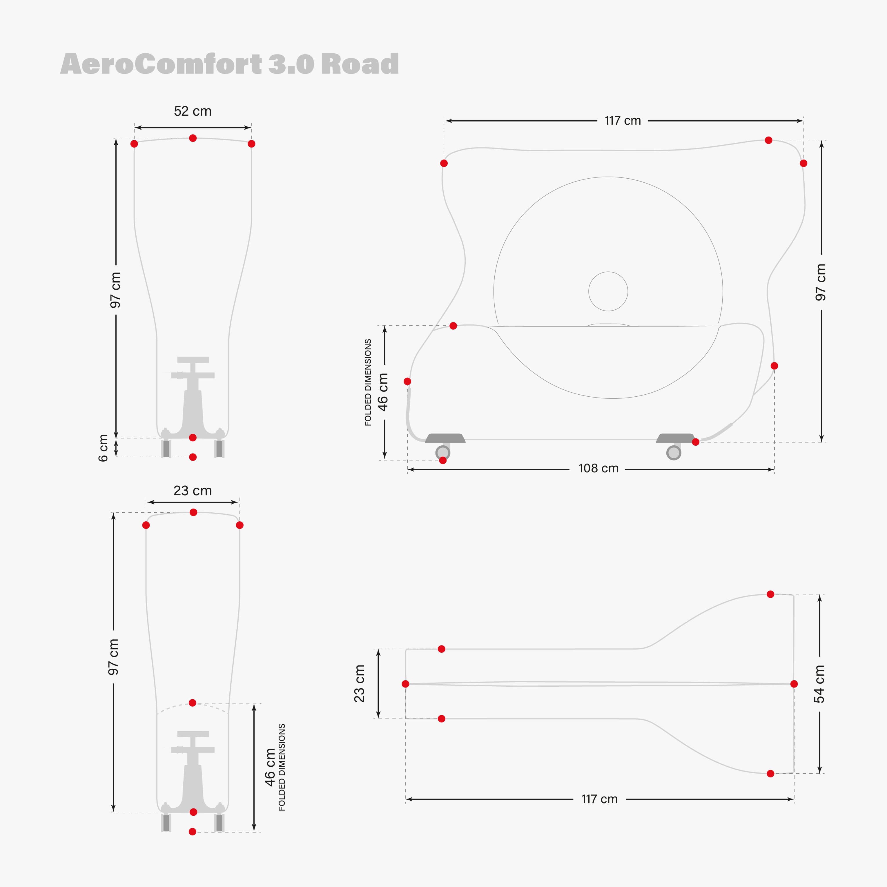 AEROCOMFORT 3.0 ROAD BIKE TRAVEL BAG