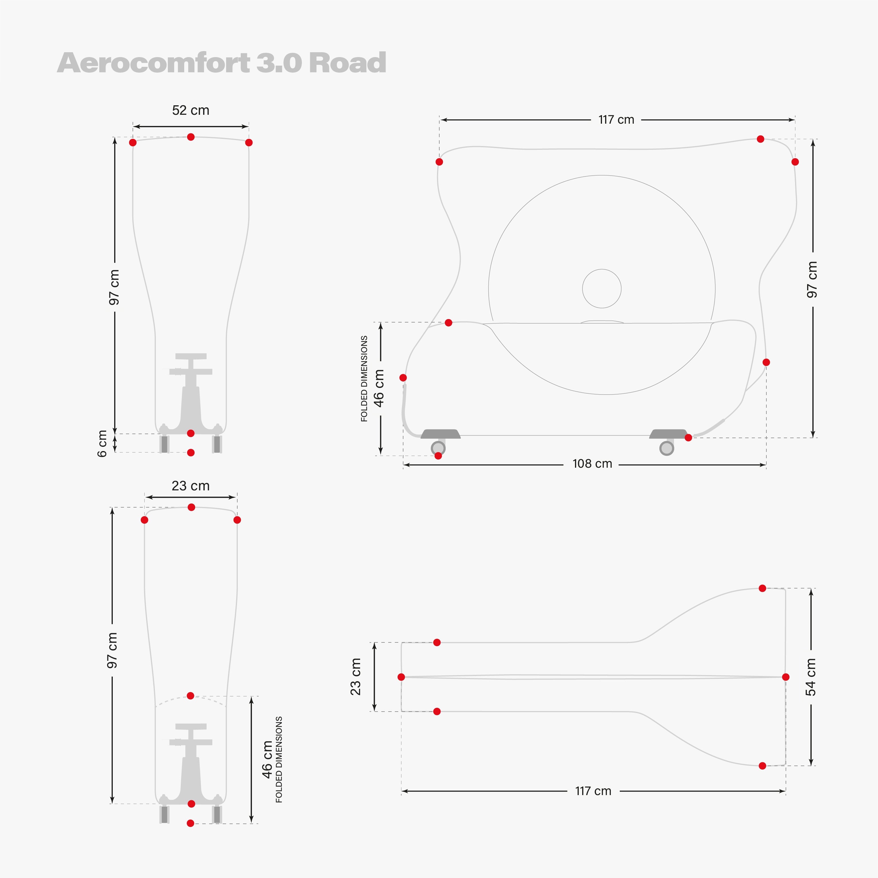 AEROCOMFORT 3.0 ROAD BIKE TRAVEL BAG